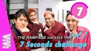 [Eng Sub] THE RAMPAGE (Iwasho,Takuma,Likiya,Kenta) 7 Second Relay Question Challenge