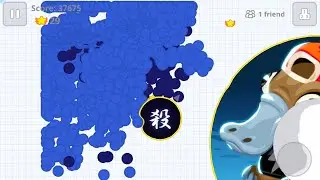 1 BAIT=1 TAKEOVER!(AGAR.IO MOBILE)