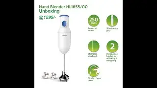 Philips Hand blender | फिलिप्स हैंड ब्लेंडर | Unboxing | Demo | Made in INDIA | Best hand blender