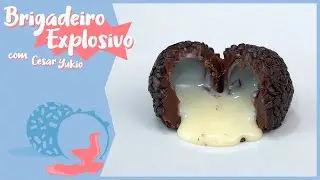 BRIGADEIRO RECHEADO COM LEITE CONDENSADO