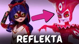 Juleka Akumatized | Creating Custom Reflekta Doll from Purple Tigress | Miraculous Ladybug