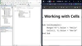 Excel VBA Cells working 
