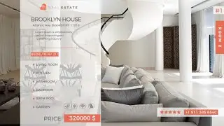 Template Minimal Real Estate / Sony Vegas