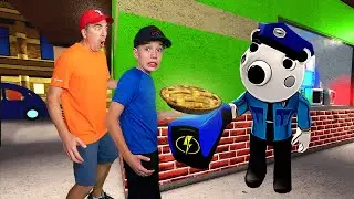 Roblox Piggy Heist!  Can We Sneak Past Officer Poley?
