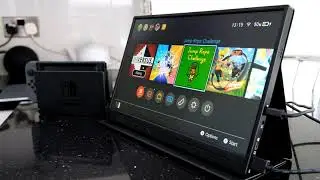 Use a Nintendo Switch with a Portable Monitor - UPERFECT 15.6” 1080p with HDMI