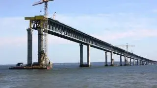 Строительство керченского моста в Крыму самое новое