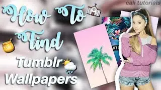 How To Find Tumblr Wallpapers😇