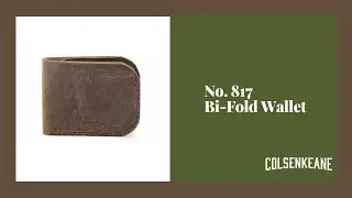 No. 817 Bi-Fold Wallet