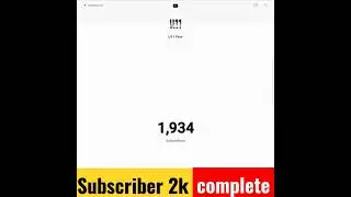 live count subscriber on YouTube #shorts