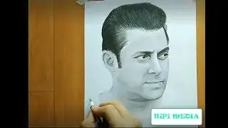 DRAWING SUPERMAN |  SALMAN KHAN | Step by step Very Easy  Tricks Pencil Sketch - HiFi Media