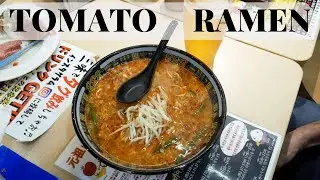TRYING TOMATO RAMEN with Joe!: Eating Ramen From Around Japan!