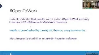 LinkedIn Tuesdays - 4/23/24 - "LinkedIn’s Tools for Job Seekers" with Ruth Lipsky