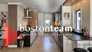 Modern Kitchen Renovation in Brookline MA