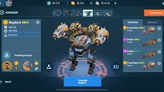 Bane Ember Lockdown | War Robots Gameplay