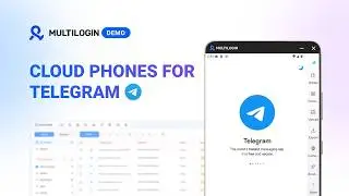 Run unlimited Telegram accounts with cloud devices