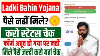 Ladki bahin yojana status check 2024 | जल्दी करो ये काम  | ladki bahin yojana payment status check