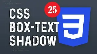 25 - Css Dersleri - Box & Text Shadow