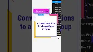 Figma Tips & Tricks: Turn a Group Into a Frame or vice versa