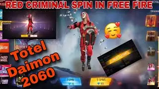 RIP 2060 DIAMOND | RED CRIMINAL | SPIN IN FREE FIRE