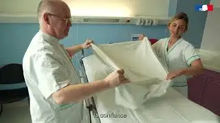 Claire, a military nursing assistant at the Bégin National Military Teaching Hospital, for 17 years