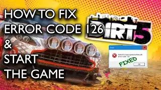HOW TO FIX DIRT ERROR CODE 126 | FIXED 100 