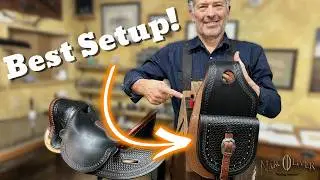 Custom Leather Saddlebags FULL Build