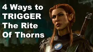 4 WAYS to TRIGGER the Rite of Thorns & Close the Emerald Grove in Baldur's Gate 3 
