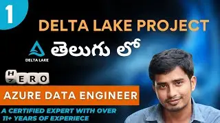 1.Real time Delta lake project using pyspark, python, spark sql #azuredataengineer #azuredatabricks