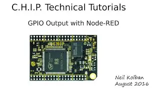 C.H.I.P. Tutorials: GPIO Output with Node-RED