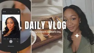 Behind the Scenes of My Filming Day + Life Updates | Day in the Life Vlog