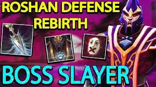 ROSHAN DEFENSE REBIRTH l SILENCER l МАГИЧЕСКИЙ BOSS SLAYER КАСТОМКИ
