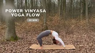 POWER VINYASA GANZKÖRPER FLOW | Mittelstufe-Fortgeschrittene | 20 Minuten | kraftvoll & ausgewogen