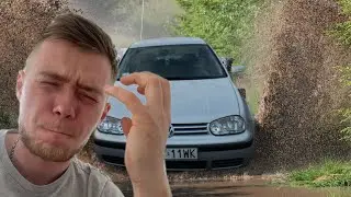 Помыл подкапотку ДОМЕСТОСОМ на Гольф 4