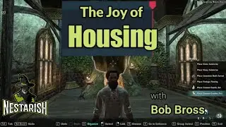 ESO Housing w/Bob Bross How to create unique housing items: Ep 1 Fireplaces