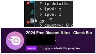 i found a free nitro scam so i exposed it
