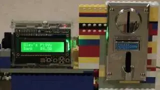 Raspberry Pi Piggy Bank with Coin Sorter - Alex Strandberg