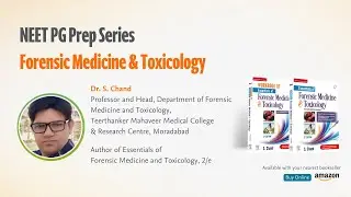 NEET PG Prep Series | Forensic Medicine & Toxicology with Dr. S. Chand