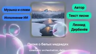 Нейросеть поет песню о белых медведях