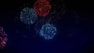 New Year's Fireworks Animation | Video Effects