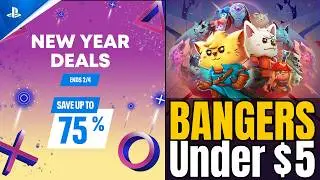 15 Absolute BANGERS Under $5! | PSN New Year Deals 2026