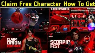 Claim Free Character in Free Fire | How To Get Orion Character In Free Fire