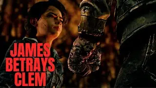 Clementine Vs James Fight | The Walking Dead: The Final Season.