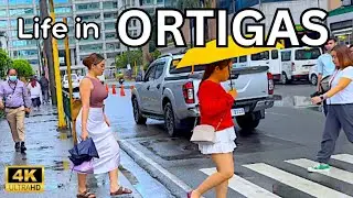 Walking Around Ortigas Metro Manila, Philippines [4K]