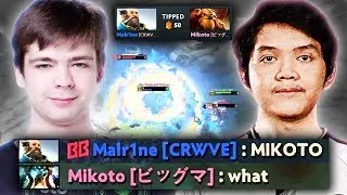 MIKOTO actually made a NAME in EU pubs.. - MALR1NE vs MIKOTO MID!