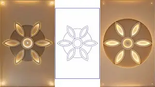 Elegant Gypsum Rose Decor_ Transform Your Ceiling Space