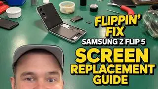 🛠️ Flippin' Fix: Samsung Z Flip 5 Screen Replacement Guide 📱