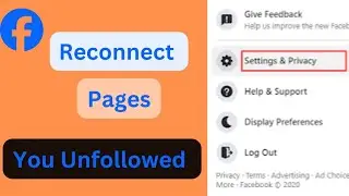 How to Reconnect on Facebook: Unfollowed Person, Page, or Group - Quick Fix