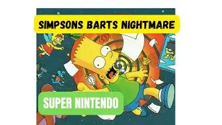 RETRO  Nintendo Simpsons Barts Nightmare TWITCH