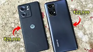 Motorola Edge 40 vs Realme GT Neo 3T: Which is better ? | Camera | Display | Battery | Performance!