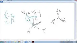 Three phase balanced circuits,voltage and current relations in star and delta connections